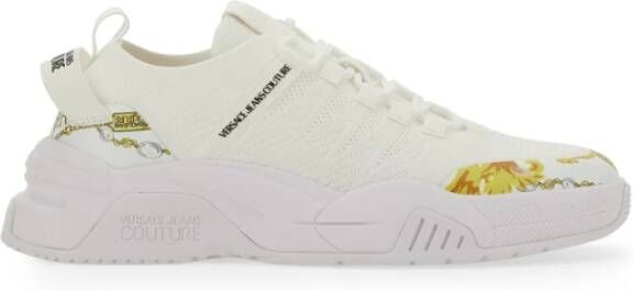 Versace Jeans Couture Logo Sneaker voor vrouwen White Dames