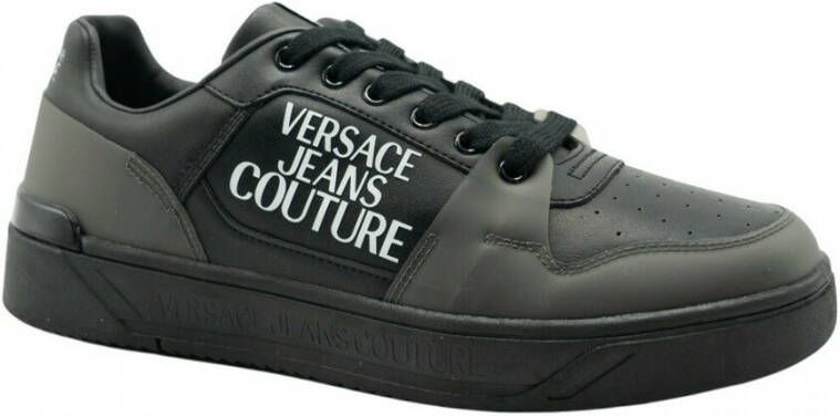 Versace Jeans Couture Low Top Sneakers Zwart Heren