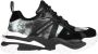 Versace Jeans Couture Mesh Low-Top Sneakers Gray Heren - Thumbnail 1