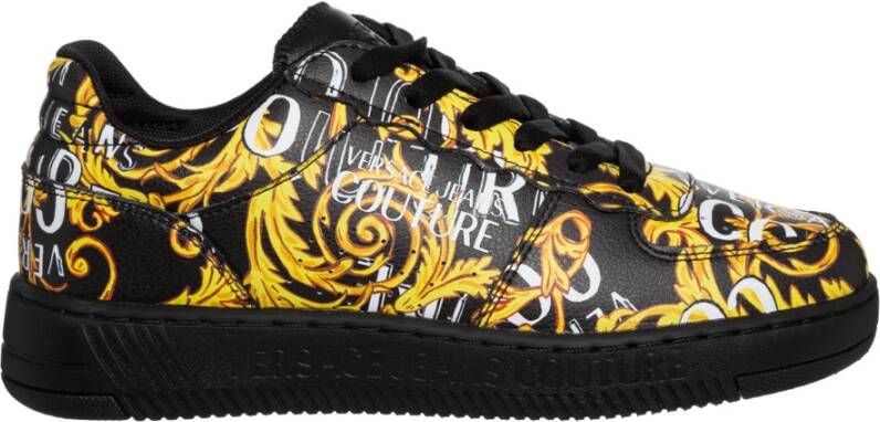 Versace Jeans Couture Meyssa Logo Couture Sneakers Zwart Dames