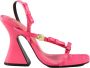 Versace Jeans Couture Mode Schoenen in Andere Vezels Pink Dames - Thumbnail 1