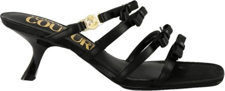 Versace Jeans Couture Modieuze Schoenen van Alternatieve Vezels Black Dames