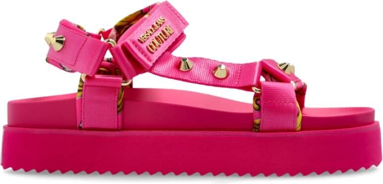 Versace Jeans Couture Plateau sandalen Pink Dames