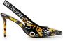 Versace Jeans Couture Barok Print Zwarte Décolleté Multicolor Dames - Thumbnail 1