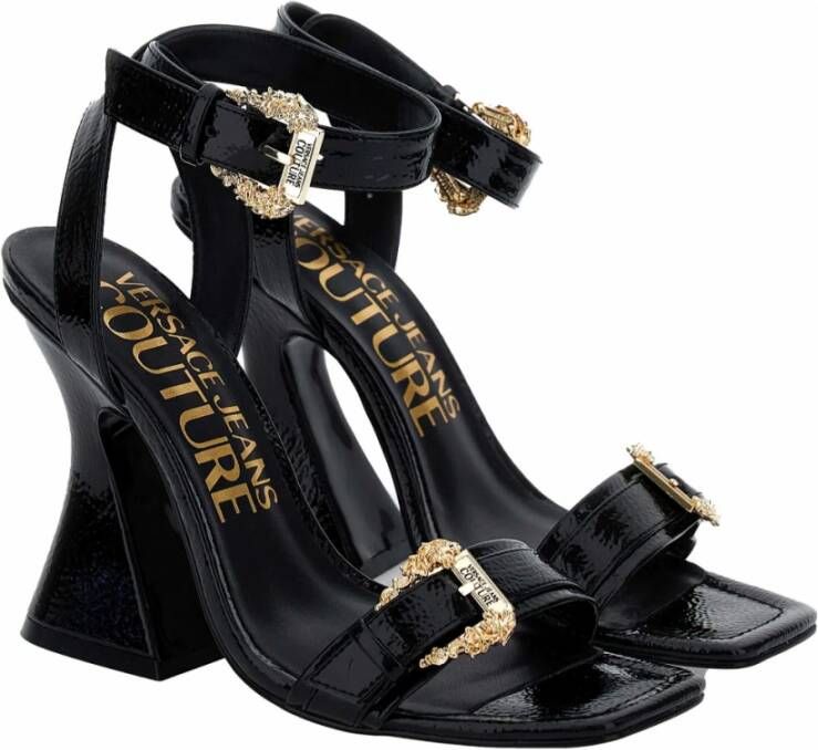 Versace Jeans Couture Sandalen Black Dames