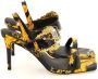 Versace Jeans Couture Zwarte sandalen voor vrouwen Aw24 Multicolor Dames - Thumbnail 1