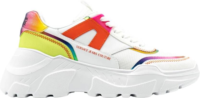 Versace Jeans Couture Scarpa Sneakers Stijlvol en Trendy Multicolor Dames