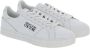 Versace Jeans Couture Logo Sneakers met wit leer White Heren - Thumbnail 6