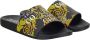 Versace Jeans Couture Zwarte sandalen met couture stijl Black Dames - Thumbnail 1