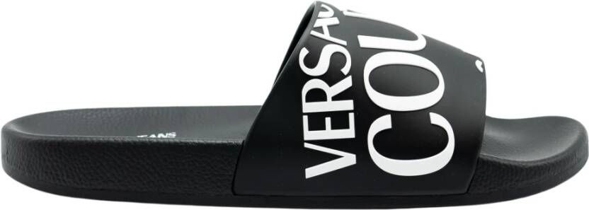 Versace Jeans Couture Sliders Black Heren