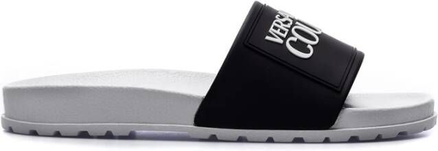 Versace Jeans Couture Sliders Zwart Heren