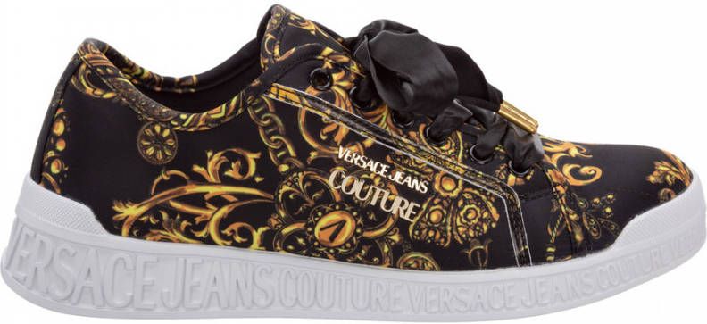 Versace Jeans Couture trainers sneakers Baroque Zwart Dames