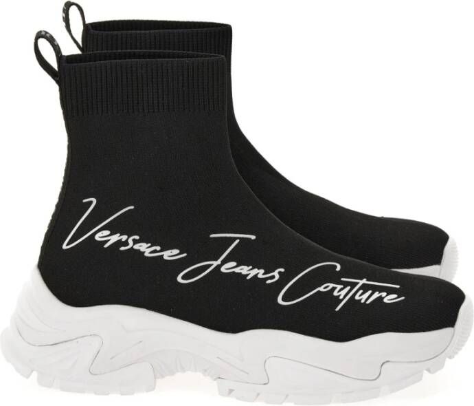 Versace Jeans Couture Sok sneakers Black Dames