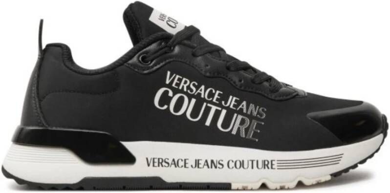 Versace Jeans Couture Sneakers met logo Black Dames