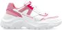 Versace Jeans Couture Sneakers met bedrukt logo Pink Dames - Thumbnail 1