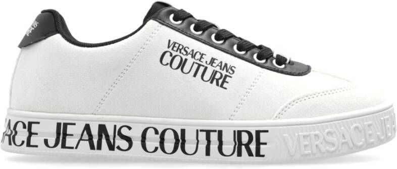 Versace Jeans Couture Sneakers met logo White Dames