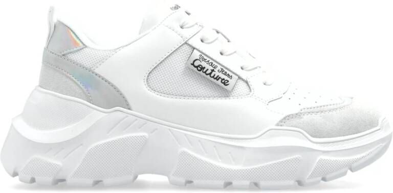 Versace Jeans Couture Sneakers met logo White Dames