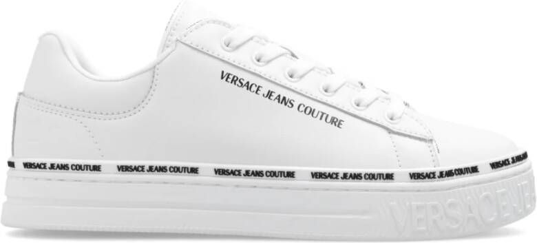 Versace Jeans Couture Sneakers met logo White Dames