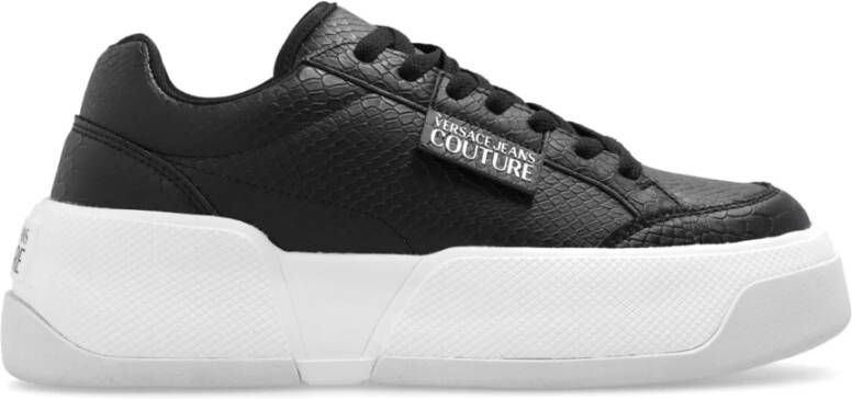 Versace sneakers dames online zwart