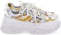 Versace Jeans Couture Witte Sneakers voor Vrouwen Aw24 White Dames - Thumbnail 1