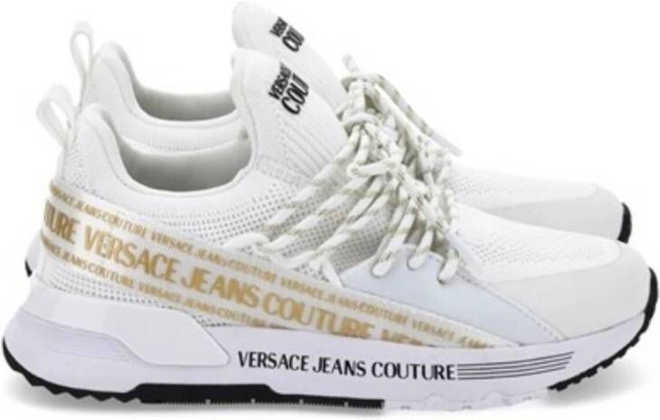 Versace Jeans Couture Witte Sneakers voor Vrouwen White Dames