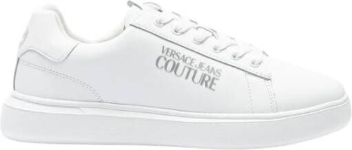 Versace Jeans Couture Logo Light Sneakers Leer White Dames