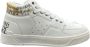 Versace Jeans Couture Bianca Sneakers met Logo Print White Heren - Thumbnail 1