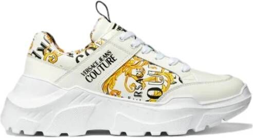 Versace Jeans Couture Speedtrack Logo Couture White Sneaker Wit Heren