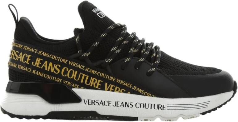 Versace Jeans Couture Stijlvolle Schoenen van Black Dames