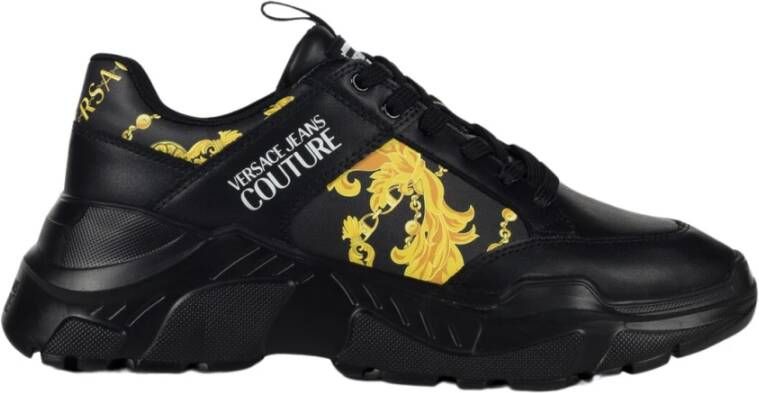 Versace Jeans Couture Speedtrack Chain Sneakers Black Heren