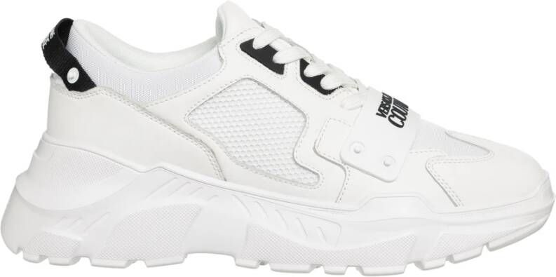 Versace Jeans Couture Speedtrack Plain Veterschoenen White Heren