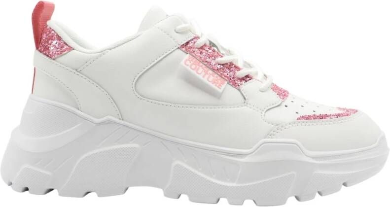 Versace Jeans Couture Speedtrack Sneaker Stijlvol en Comfortabel Schoeisel White Dames