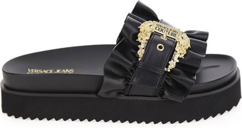 Versace Stijlvolle Sandalen voor Zomeroutfits Black Dames