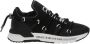 Versace Zwarte Heren Sneakers met Wit Logo Black Heren - Thumbnail 7