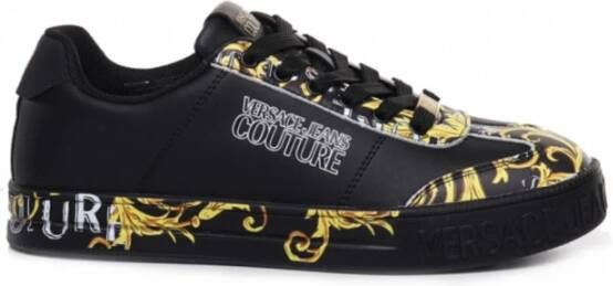 Versace Jeans Couture Stijlvolle Sneakers Black Heren