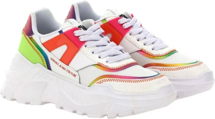 Versace Jeans Couture Scarpa Sneakers Stijlvol en Trendy Multicolor Dames