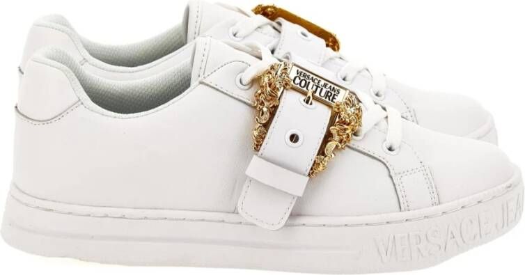 Versace Jeans Couture Witte Sneakers voor Dames White Dames