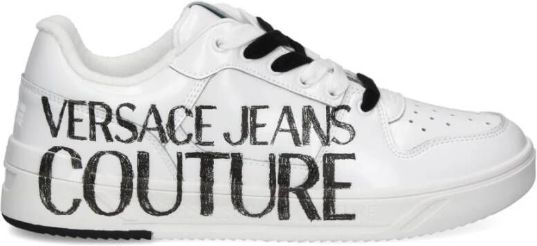 Versace Stijlvolle Sneakers voor Mannen en Vrouwen White Heren