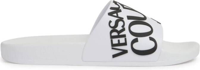 Versace Jeans Couture Witte Sandalen voor Vrouwen White Heren