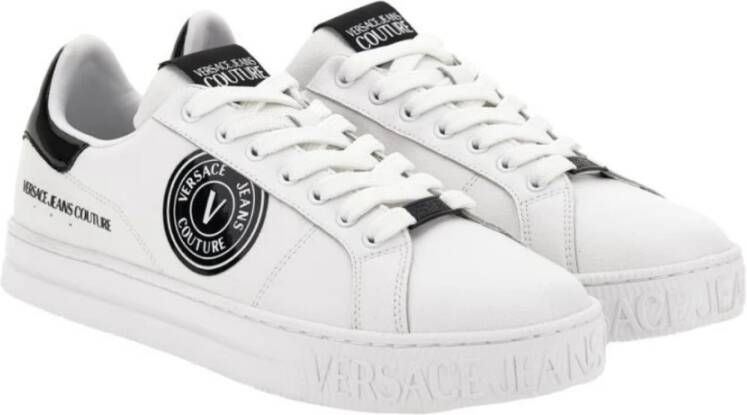 Versace Jeans Couture Stijlvolle Sneakers voor Heren White Heren