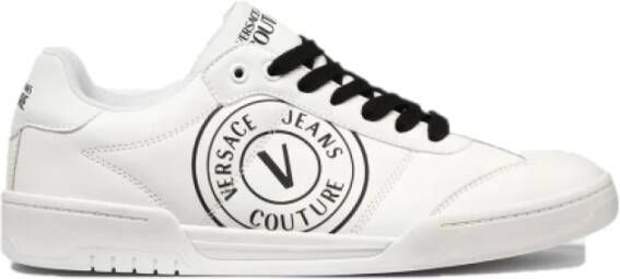 Versace Jeans Couture Witte Speedtrack Sneakers voor Heren White Dames