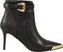 Versace Jeans Couture Zwarte Booties van Zwart Dames - Thumbnail 1