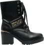 Versace Jeans Couture Logo Haklaarzen Upgrade Jouw Garderobe Black Dames - Thumbnail 12