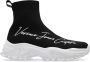 Versace Jeans Couture Zwarte Sneakers voor Vrouwen Aw24 Black Dames - Thumbnail 12