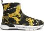 Versace Jeans Couture Zwarte Sneakers voor Vrouwen Aw24 Multicolor Dames - Thumbnail 1