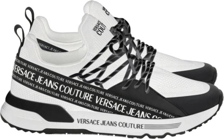 Versace Jeans Couture Vibrante Multikleur Vetersneakers White Heren