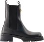 Versace Leather boots Black Dames - Thumbnail 1