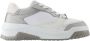 Versace Leather sneakers Gray Dames - Thumbnail 1