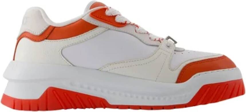 Versace Leather sneakers White Dames