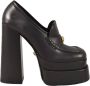 Versace Leren Collectie Schoenen Black Dames - Thumbnail 1